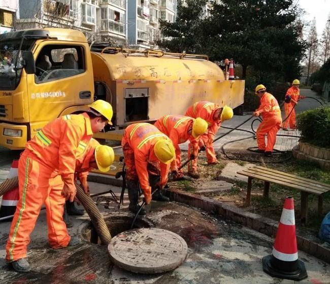 富文镇市政管道清淤