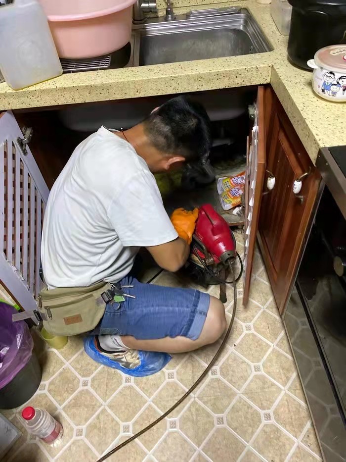 富文镇通下水道